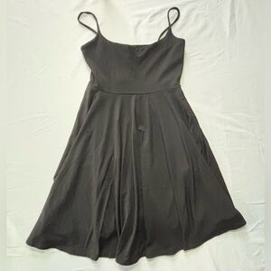 Susana Monaco Women’s Black Skater Dress A-Line Spaghetti Strap Size Small